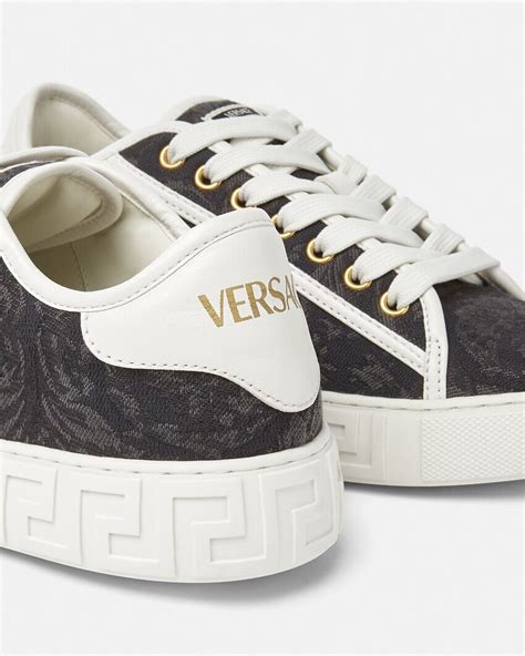 versace greca sandals|versace greca barocco print sneakers.